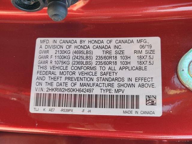 2019 Honda CR-V EX