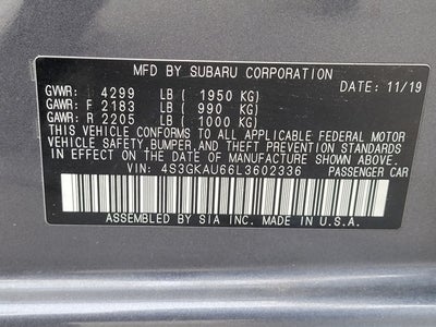 2020 Subaru Impreza Limited