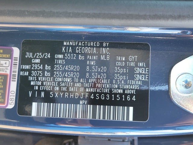 2025 Kia Sorento X-Line EX