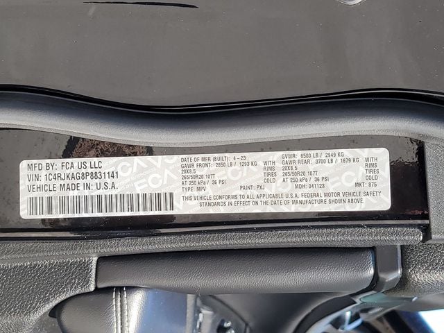 2023 Jeep Grand Cherokee L Altitude