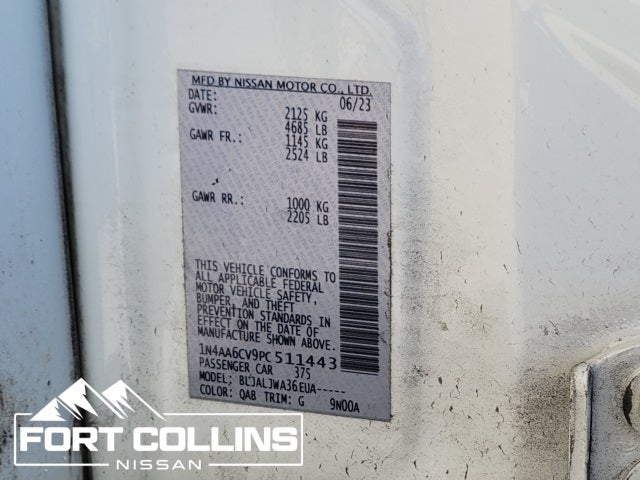 2023 Nissan Maxima SV