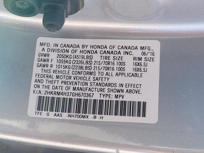 2016 Honda CR-V LX