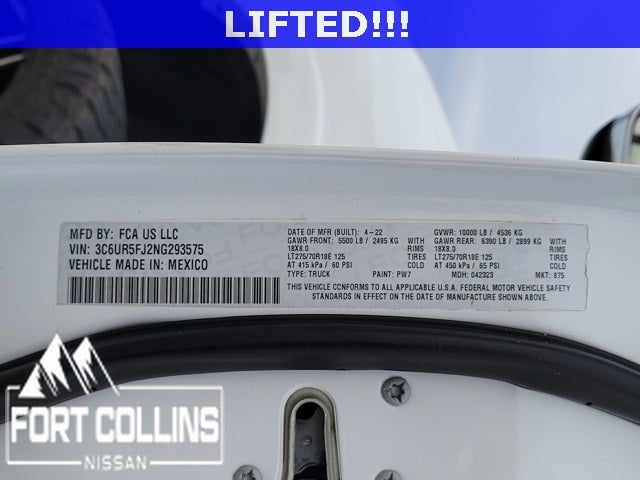 2022 RAM 2500 Laramie