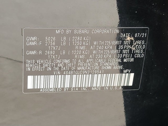 2022 Subaru Outback Wilderness