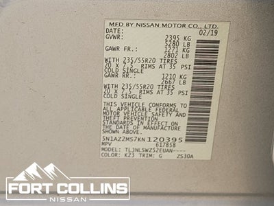 2019 Nissan Murano Platinum