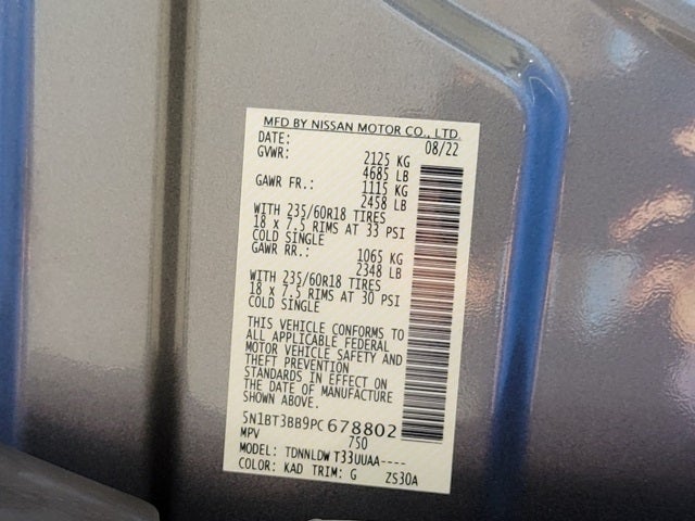 2023 Nissan Rogue SV