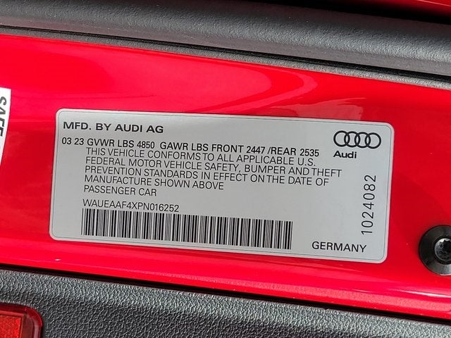 2023 Audi A4 45 S line Premium Plus quattro