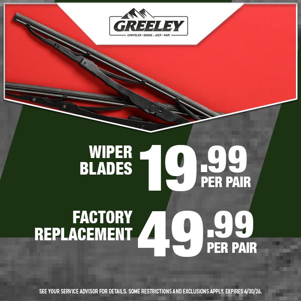 Wiper Blades Special