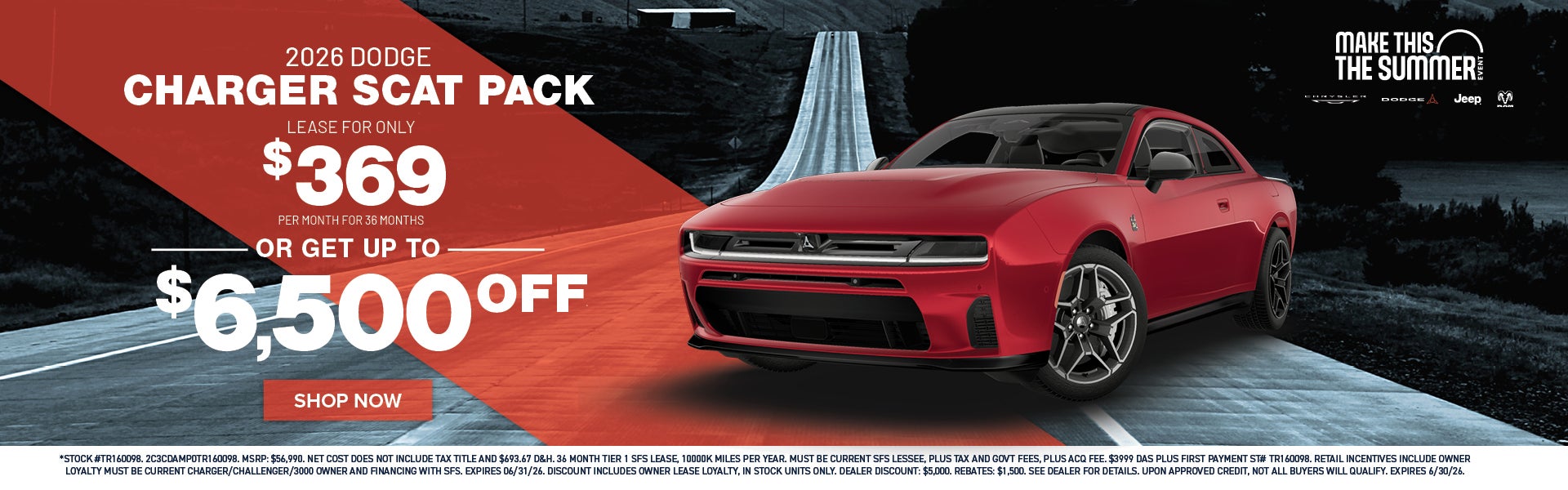 2026 Dodge Charger Scat Pack