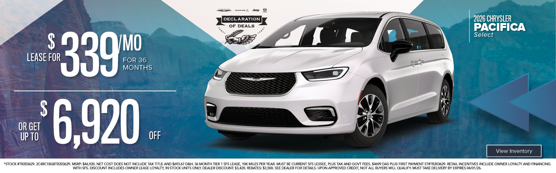 2026 Chrysler Pacifica