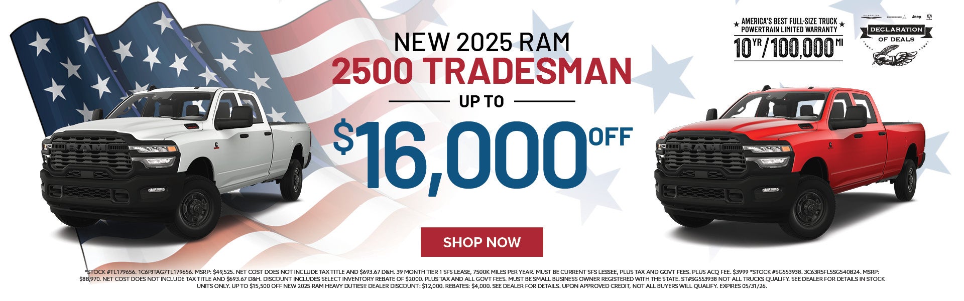 New 2025 RAM 2500 Tradesman
