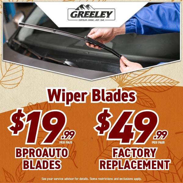 Wiper Blades Special